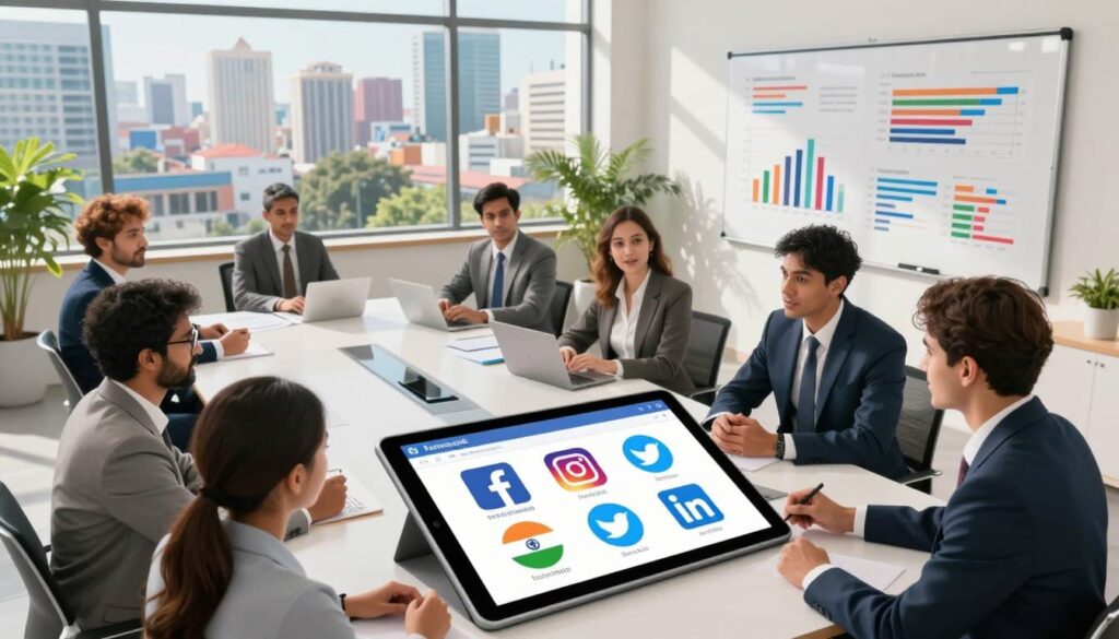 Social media marketing