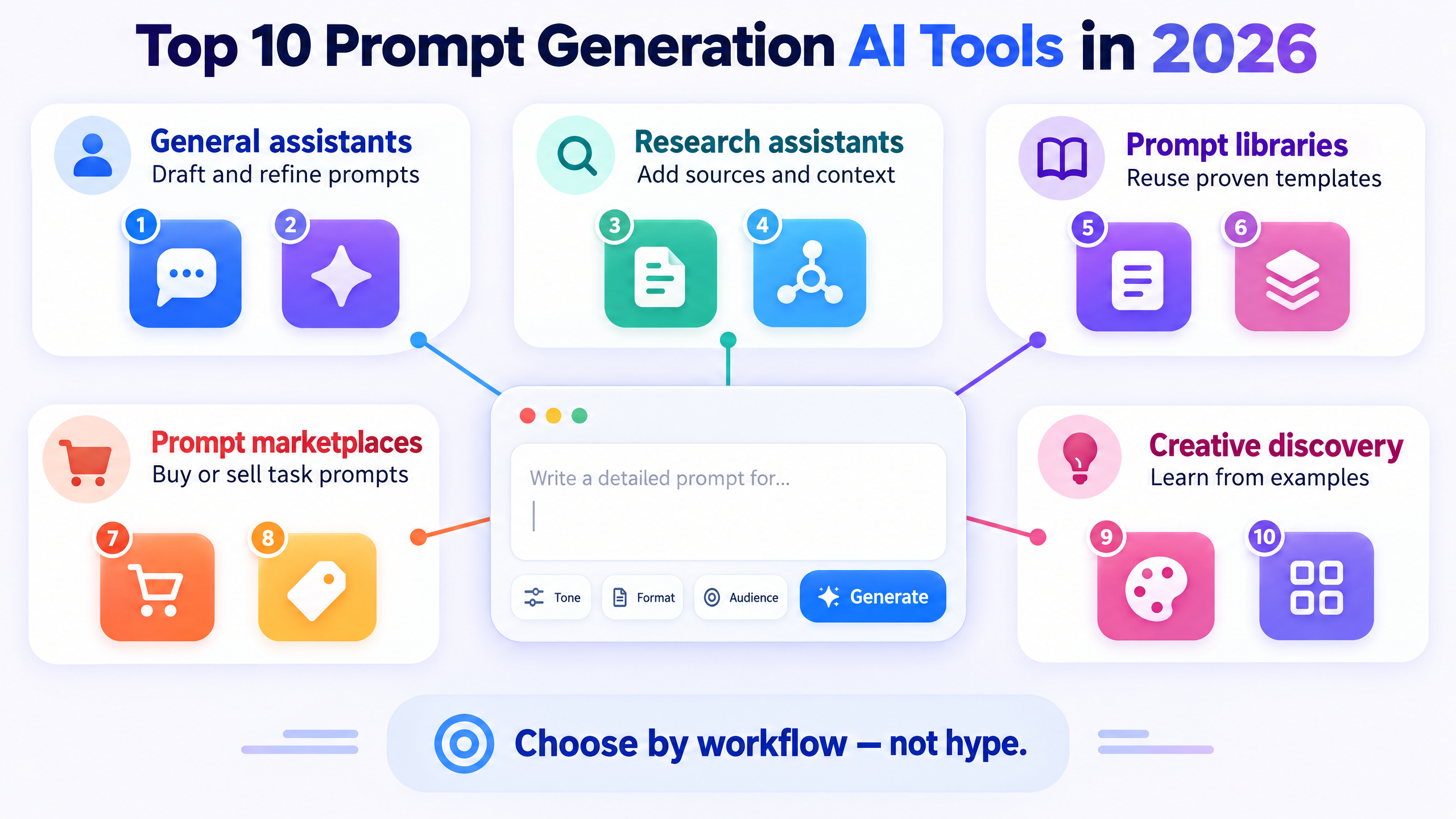 Top 10 prompt generation AI tools in 2026